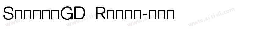 StylusGD Roman字体转换